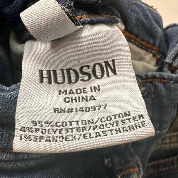 HUDSON Jeans Toddler Dark Wash Jeans - Picture 10 of 12
